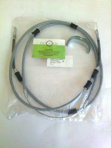 Cable and sleeve handbrake - and,