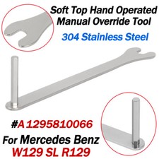 Soft top roof operated - top, hand