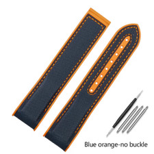 20 22mm Orange Strap Nylon