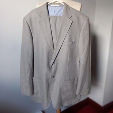 Men's M & S Khaki Linen Mix