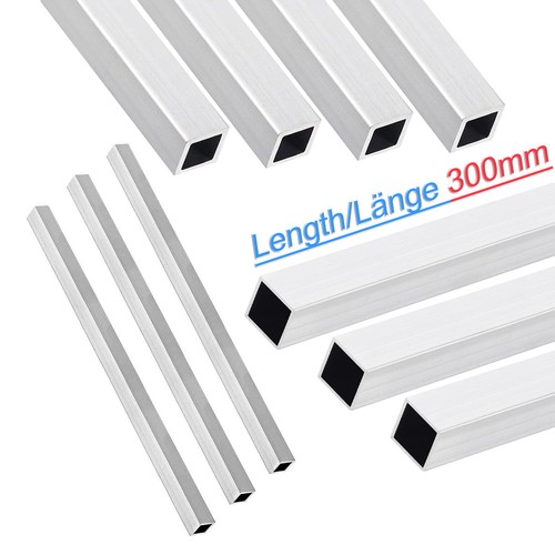 Aluminium square box - box, section
