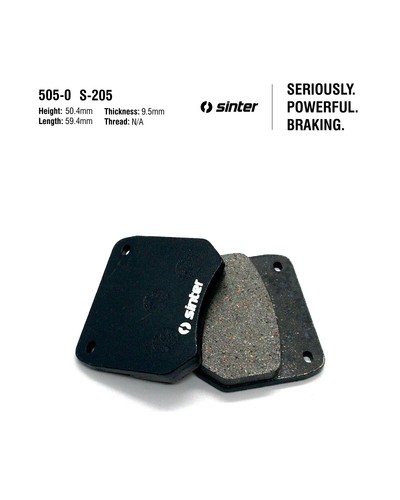 Sinter kart rear - black, brake