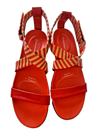 Ladies rockport red striped - ladies,