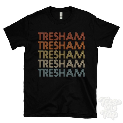 Tresham repeated retro - repeated, style