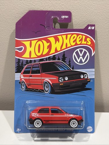 Hot wheels volkswagen golf mk2 - hot,