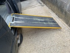 Mini bus ramp  van VW Transporter folding access motorbike wheelchair quad