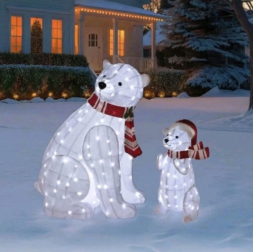 Set christmas polar bears - set, 2
