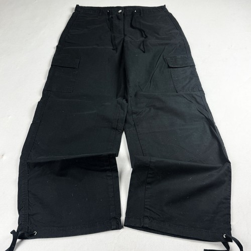 Mens vintage black cargo pants - vintage,
