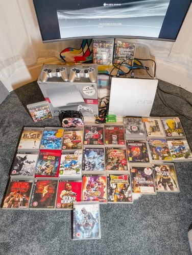 Massive boxed silver ps3 - massive,