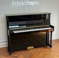 Waldstein 120 Upright Piano Black High Gloss - Warranty - Delivery