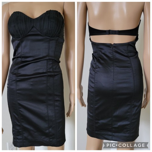 Bebe black mini dress stretch - bebe,