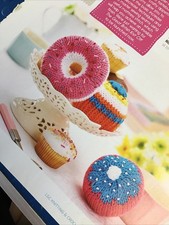 Toy Knitting Pattern Play Food Doughnut Cup Cake (35)