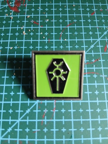 Warhammer 40k necrons pin - 40k,