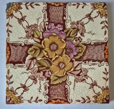 Antique tile print and tint