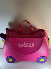 Trunki Pink Ride-On Suitcase Good Used Condition