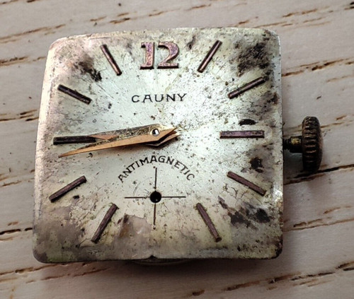 Cauny watch movement 19 5mm - cauny,