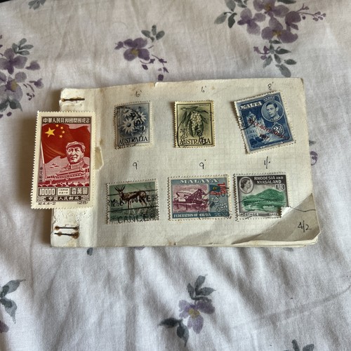 Vintage stamp album collection - album,