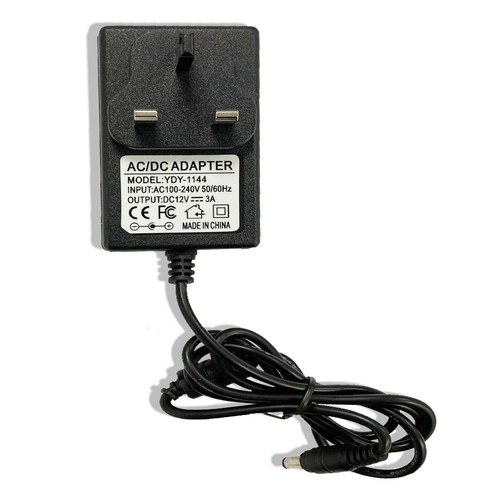 12v power supply adapter - 3a,