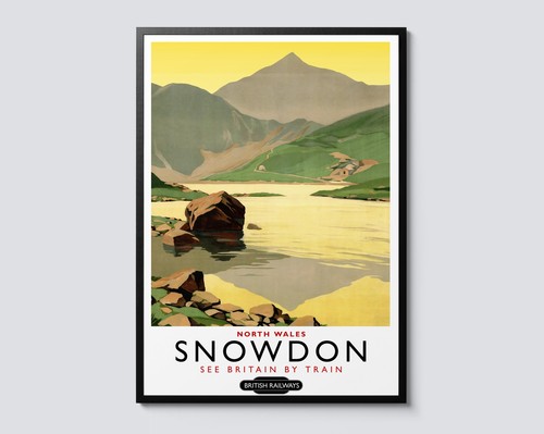 Snowdon welsh railways vintage - snowdon,