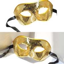 Disco Ball Glitter Masks