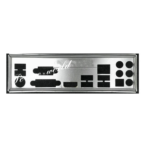 Shield backplate for - i/o,