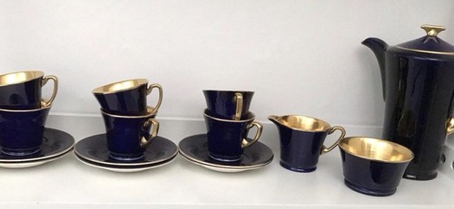 Crown devon piece coffee - coffee, set