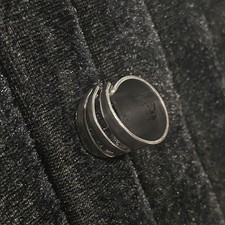 Vintage Wide Fork Ring, Approx