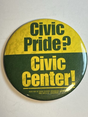 Civic pride center bob - civic, center!