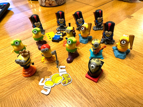 Minion figures set - figures,