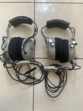   Pilots headsets  , model C-40 ,Concept Industries Inc .  Aviation .   