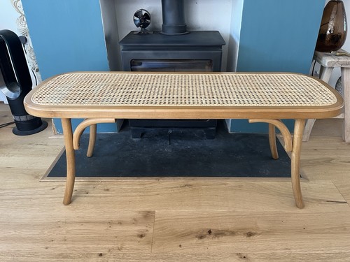 Thonet style bentwood rattan - &,
