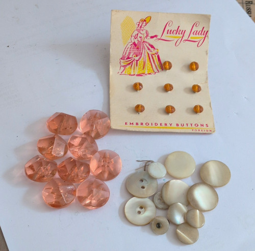 Vintage haberdashery job lot - vintage,