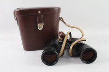 Vintage Carl Zeiss Jena Jenoptem 10x50w Binoculars Mechanically Working