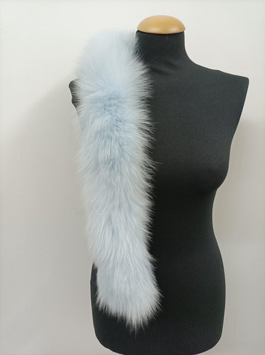 Real fox fur hood - real, siel