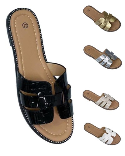 Womens ladies flat studs - ladies,