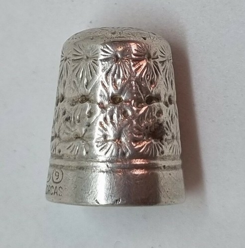 Sterling silver thimble - sterling,