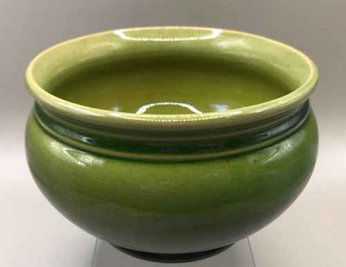 Antique bretby green glazed - green,