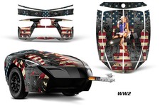 Graphic Stickers Decals For CanAm Spyder Freedom Trailer WW2 BOMBER