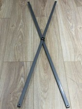 Double Replacement X Cross Bar 98cm Spare Part Pop Up Gazebo Frame - Grey