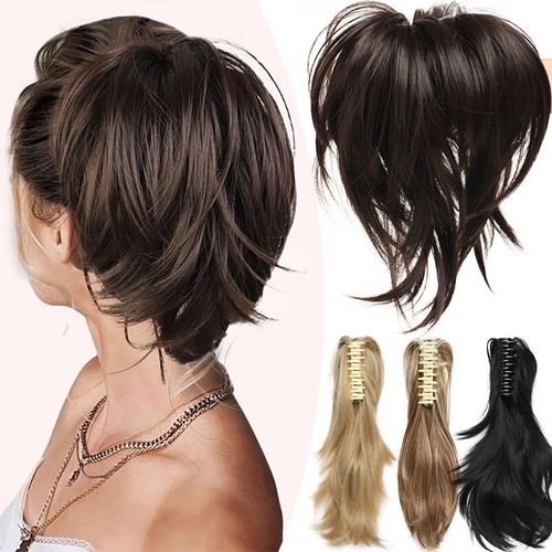 Short ponytail claw clip - ponytail,
