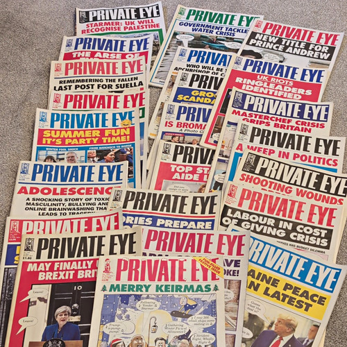 Private eye magazine - private,