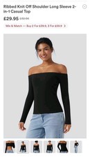 Halara Black Ribbed Built In