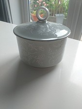 Royal Worcester Mirage Sugar Bowl with Lid Fine China Vintage 1968