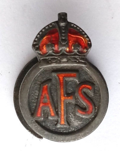 Auxiliary fire service vintage - fire,