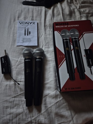 Vonyx wm552 wireless uhf - wm552, twin