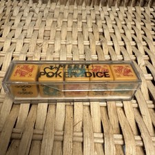 Vintage Merit Poker Dice