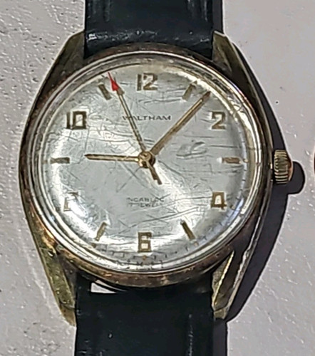 Waltham vintage men red - waltham, lt