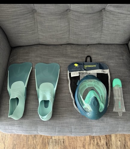 Child snorkel set - snorkel, full