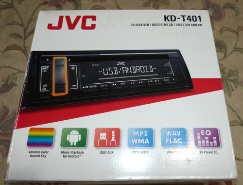 Jvc t401 din cd receiver - kd-t401,