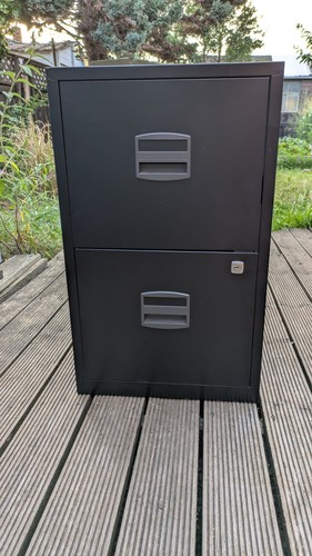 Bisley metal filing cabinet - a4,